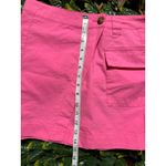 Future Collective Hot Pink Cargo Mini Skirt Size 8 Photo 8