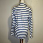 J.Crew  blue & white striped collared  shirt size 6 Photo 3
