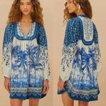 Farm Rio Off-White Palm Tree Beach Tropical Mini
Dress Size Medium Photo 10