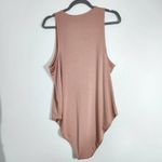 Maurice's Sleeveless Pink Bodysuit NWT Size 2X Pink Plus Size Bodysuit Photo 3