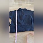 Athleta  Altitude Polartec Half Zip Sweatshirt black size medium Photo 9