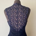 XScape  sz XS blue sequin lace party sheath dress‎ Photo 3