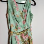Eliza J  green floral midi dress Photo 2