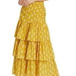 Veronica Beard  Virginia sun multi one shoulder midi cottage core summer dress Photo 0