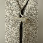 Lauren jeans co Marled oatmeal shawl collar toggle button cardigan sweater L Size L Photo 2