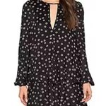 Free People EUC Beck Black Daisy Print Dress / Tunic Top Photo 0