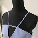 Likely Baby blue midi dress with a split up the front. brand is , size 6 Photo 3