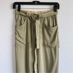 Anthropologie Anthro | Dolan Northwestern Joggers Pants High Rise Elastic Olive Green Photo 4