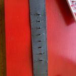 Unique Vintage Vintage Grey Patent faux Leather Belt Emily in Paris SATC And Just Like That Photo 7