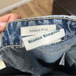 Cotton On NWT  Bianca Simpson Atlantic Relaxed Wide Jean Mid rise size 24 Photo 12