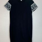 Kenzo Paris Black Logo Sport T Shirt Dress XS Photo 6