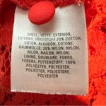 HD in Paris  Vibrant Orange Lace Blouse Photo 7