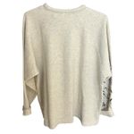 VTG Artisians women's 2XL birds flower print fleece beige sweater Size undefined Photo 1
