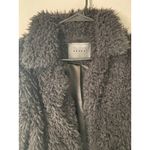 BLANK NYC Faux Fur Teddy Bear Coat, Black Size Small Photo 1