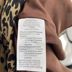 J.Crew Leopard Animal Print Long Sleeve Pleated Midi Dress Ruffle Cuff size 2 Photo 6