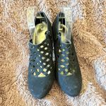 Impo Black Gothic Chic Witchy cutout ankle high heel booties Photo 1