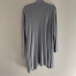 Old Navy Gray Long Line Open Front Chunky Cardigan Sweater Size L NWT Photo 3