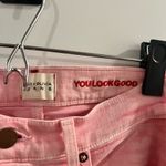 Alice + Olivia Pink Acid Wash Skinny Jeans Photo 2