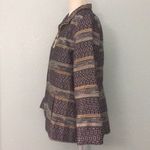 draper's & damon's  Metallic Woven Jacket Blazer 9PE Photo 3