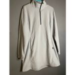 Baleaf  Grey Long-Sleeve Quarter Zip Thermal Tunic Dress Size Large NWT Photo 1