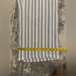 Ellen Tracy  Blue and Cream Striped Wide Leg Pants Photo 8