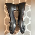 Cole Haan Black Leather Tassel Loafers classic normcore flats quiet luxury 8 Photo 5