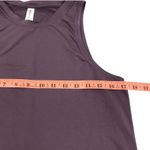 Athleta  Sleeveless Athletic Top Women S Purple Yoga Stretch Comfort Sporty EUC Photo 4