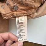 Free People We The Free Tan High Rise Skinny Jeans with Frayed Hem Photo 6