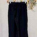 Lululemon Noir Crop Black Trouser Flowy Business Office Pant Size 4 Photo 5