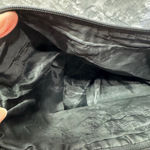 Vintage Y2K Woven Boho Hobo Bag Fringe Hippie Bohemian Grunge Rastafarian Purse Blue Photo 5