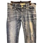 BKE Sabrina Stretch Womens Denim Blue Jeans Sz 30L Tall Bootcut Dark Wash Buckle Photo 1