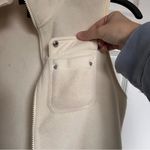 CHAPS  Off-White Fleece Vest Photo 2