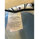 Nike  Tankini Swimsuit Top Halter Black White Purple Size‎ 8 Bikini Beach Sporty Photo 3