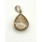 Golden Rutilated Quartz Sterling Silver Pendant‎ Photo 2
