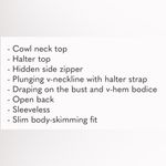 Ro & De ANTHROPOLOGIE  Paisley Halter Top M Pink/Blue NWT Photo 3