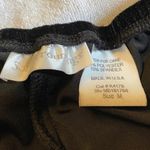 Soft Surroundings Pull On Pants Black Velour Jeweled Embellishments Party Medium Photo 4