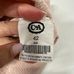 C&A Duda Beat Pink Tweed Pleated Mini Skirt Size Small Preppy Rosa Boucle Photo 7