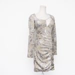 Maje Sequin Embroidered Velvet Dress Photo 8