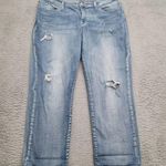 Rock & Republic  Jeans Womens 12 Blue Denim Distressed Indee Thrashed Grunge Photo 0