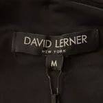 David Lerner New York Ruched Crop Top Black NWT Medium DAT1089 Photo 6