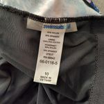 Swimsuits For All Women's Blue Multi Padded Bust One Piece Swimsuit size 10 Photo 3