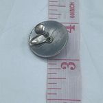 Vintage Indian Tibetan Japanese silver screw back earrings Photo 5
