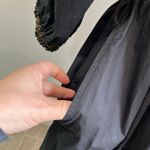 Old Navy  Cottagecore Black Smocked Bodice Maxi Dress 100% Cotton Size L Tall Photo 9