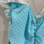 For Love & Lemons  Caroline Mini Dress in Bay Breeze SZ M Photo 9