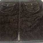Pendleton  A line dark denim jean skirt  size 16 clean cut like new Photo 7