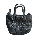 Sondra Roberts Black Puffer Shoulder Tote Bag Photo 2