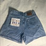 Women's Blue Denim Shorts Size 28 Photo 1