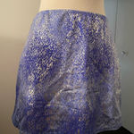 Venus METALLIC SILVER & BLUE SWIM COVER-UP Photo 0