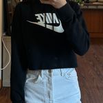 Nike Logo Cropped Hoodie size XS Photo 0