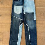 Revice Denim patchwork straight leg jeans Photo 2